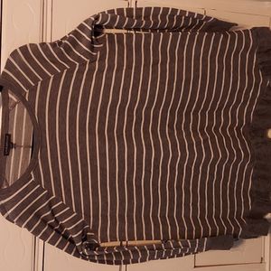 Lane Bryant striped tunic